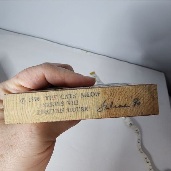 The Cats Meow The Puritan House series VIII 1990 collect house - Picture 5 of 5